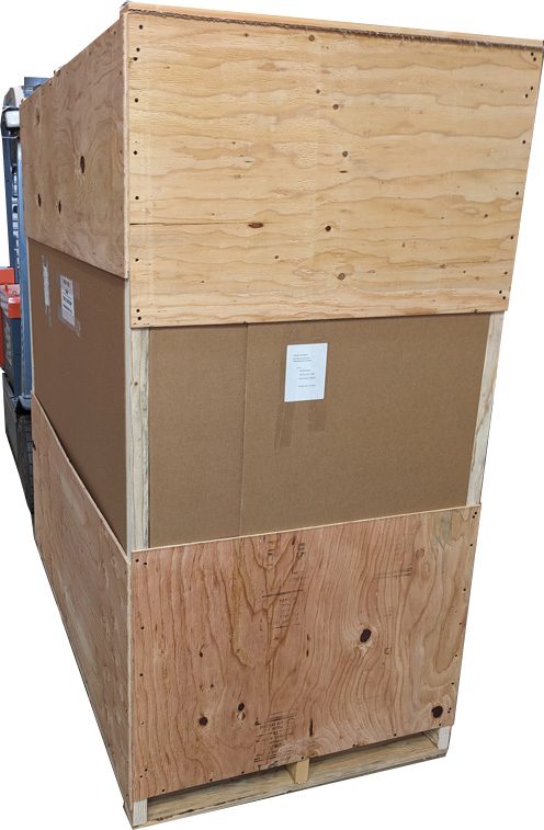 Image of shipping crate 40" x 72" x 84"